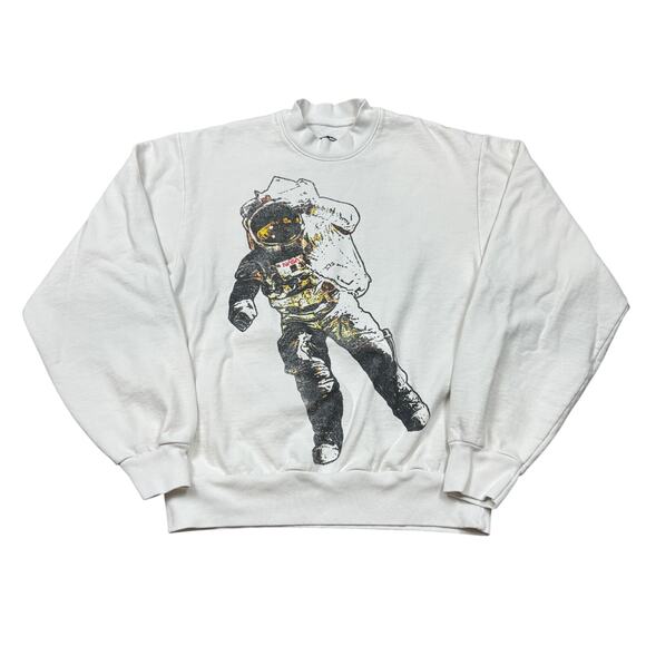 Kid Cudi To The Moon World Tour 22 NASA Astronaut Sweatshirt Men's Small - Picture 1 of 8